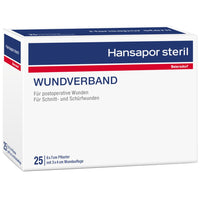 Hansapor Steril, 6 cm x 7 cm, 25 Stück