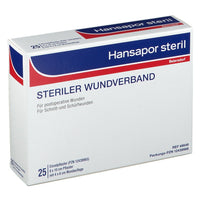 Hansapor Steril, 8 cm x 10 cm, 25 Stück