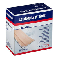 Leukoplast soft white 6cmx5m, Wundschnellverband, unsteril