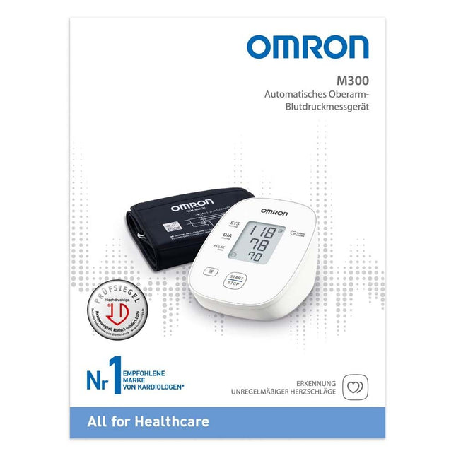 Oberarm-Blutdruckmessgerät Omron M300