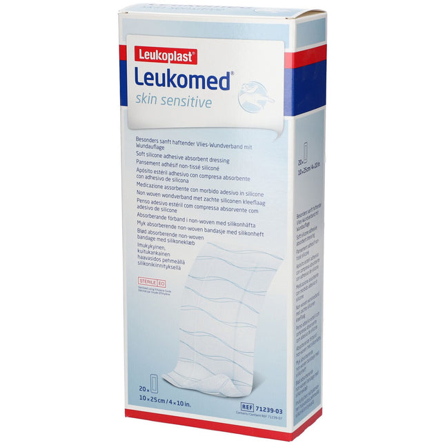 Leukomed skin sensitive 10.0 cm x 25.0 cm