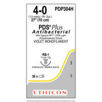 Nahtmaterial Ethicon PDS II PLUS VIOL MONOFIL, PS2 MULTIP, USP 3/0, Fadenlänge 45cm