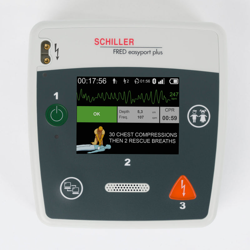 Defibrillator FRED Easyport Plus FIRST Halbautomatisch