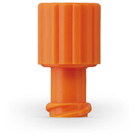 Combination Cap orange, Luer-Lock