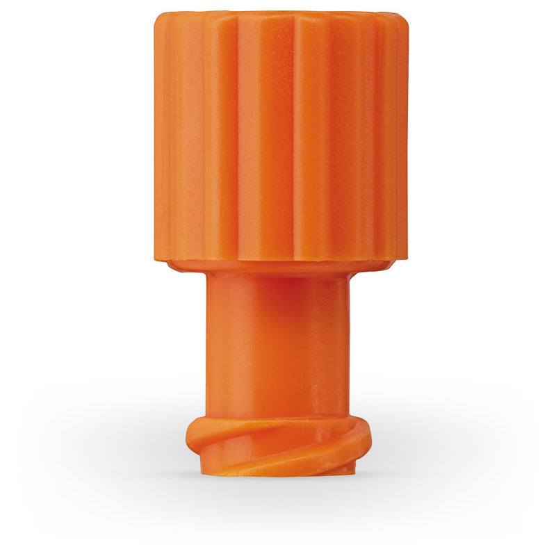 Combination Cap orange, Luer-Lock