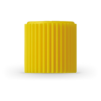 Closure Cap yellow, Luer-Lock