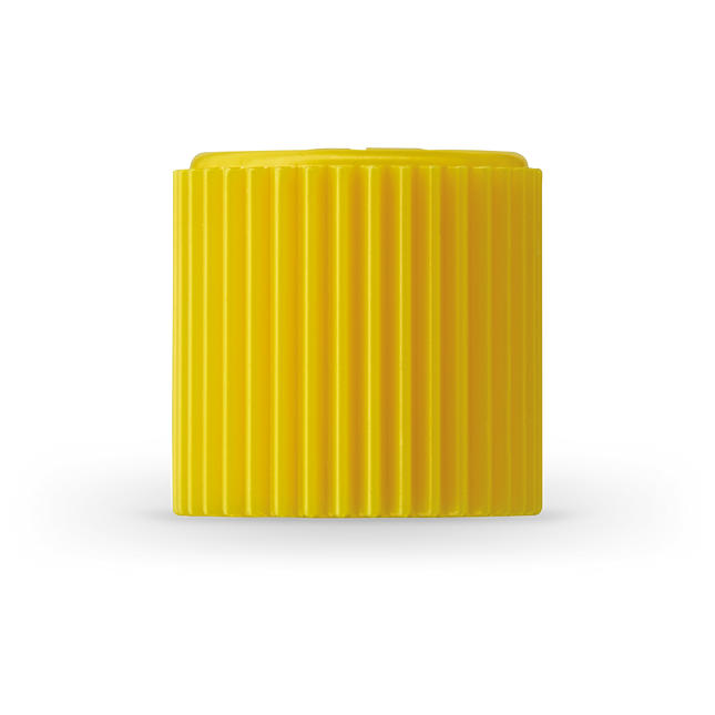 Closure Cap yellow, Luer-Lock