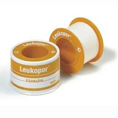 Leukopor 1,25cmx5m, without Protective Ring