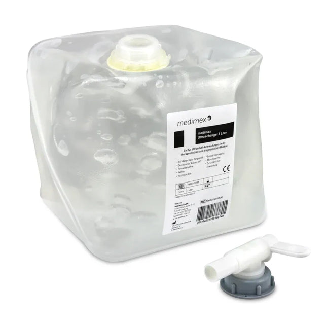 medimex Ultraschallgel 5 Liter Cubitainer (mit Auslaufhahn)