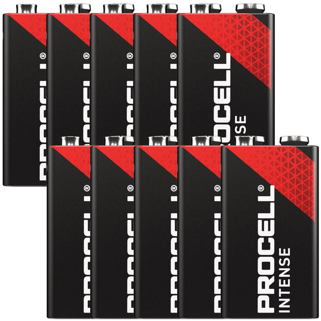 Batterie PROCELL® INTENSE 9V by Duracell E-Block 9V MN1604/6LR61 CP10