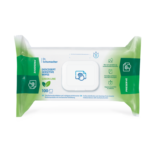 Descosept Sensitive Wipes (Dr. Schumacher)