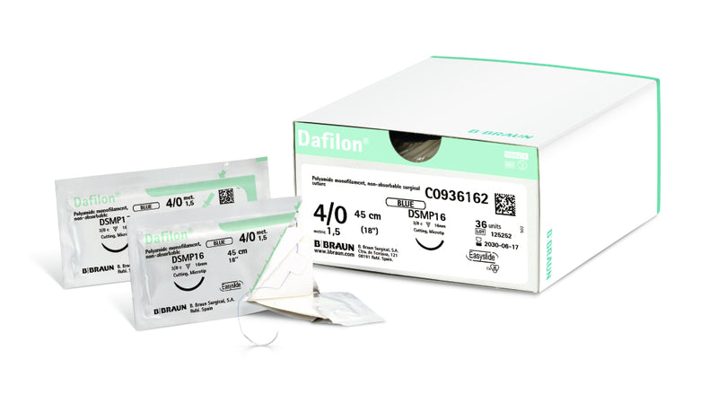 B. Braun Dafilon suture packaging
