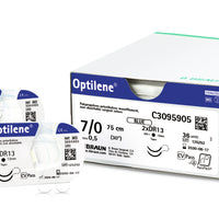 B. Braun Optilene suture packaging