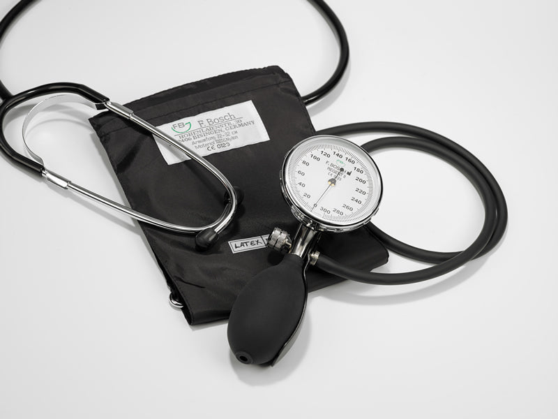 Blood pressure monitor boso-classico Ø60mm, 1-tube, with large cuff for large arms