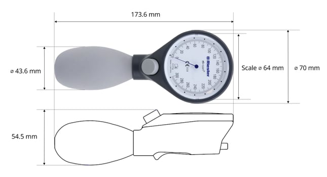 Blutdruckmessgerät Ri-San, KM f. starke Arme, 1-Schlauch, mit Steth., grün