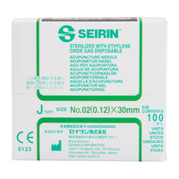 Seirin J-Type, with Guide Tube, green 0,12x30mm