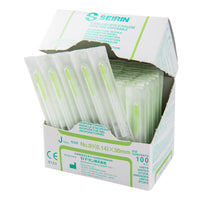Seirin J-Type, with Guide Tube, hellgreen, 0,14x30mm