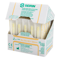 Seirin J-Type, with Guide Tube, ivory, 0,18x30mm