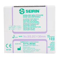 Seirin J-Type, with Guide Tube, violet, 0.25x30mm