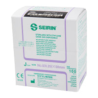 Seirin J-Type, with Guide Tube, violet, 0.25x50mm