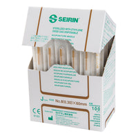 Seirin J-Type, with Guide Tube, brown, 0,30x60mm