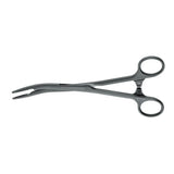 Disposable Swab Forceps, curved, 26.5cm, SUSI