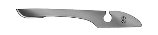 Bayha-Skalpellklingen Fig. 29