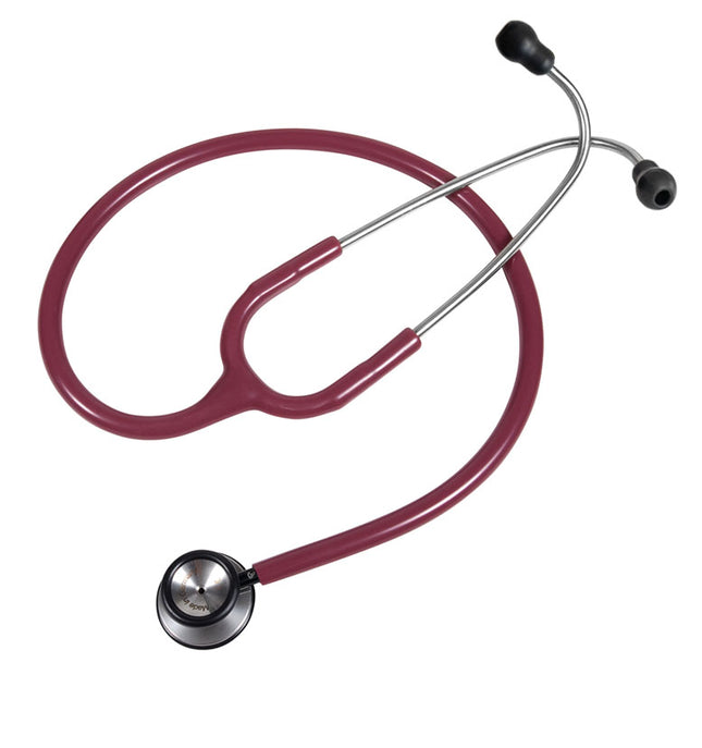 Stethoscope Prestige for Babies Stainless Steel, Burgundy