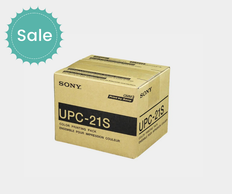 Sony Videoprinter-Farbdruckpaket UPC-21S mit 3 Farbrollen; für Printer UP-20/21/25MD und UP-D23/25MD