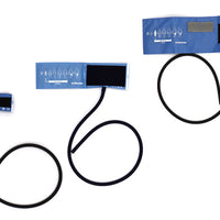 Velcro cuff for children, 1-tube, 35.5x10cm, for Sanaphone and ri-san with stethoscope, black
