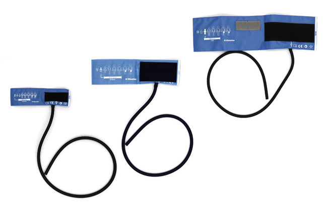 Velcro cuff for children, 1-tube, 35.5x10cm, for Sanaphone and ri-san with stethoscope, black