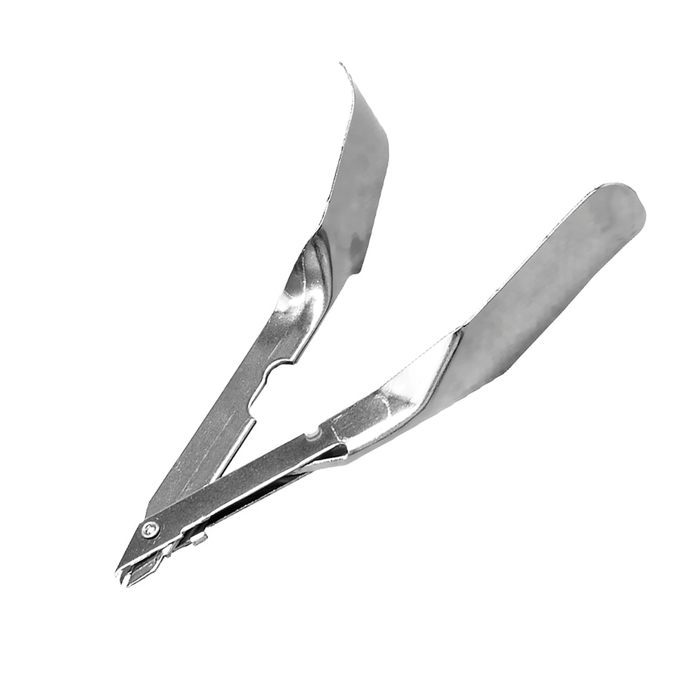 Einmal-Hautklammerentferner, 10cm, metall, 44 Stück