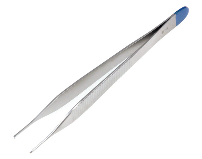 Pinzette chirurgisch Adson 12cm, 1x2 Zähne Einmalinstrument steril 25 Stück