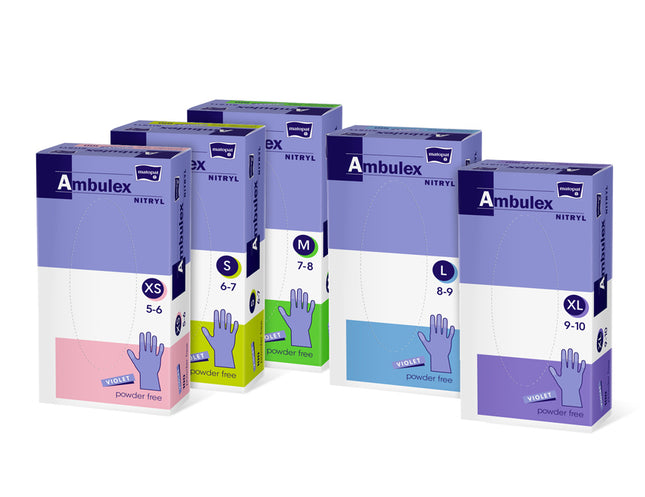 Ambulex, medical and disposable protective gloves, non-sterile