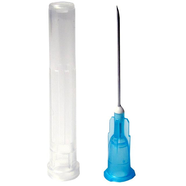 Terumo Agani Safety Needle blue Produktbild