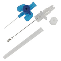 Vasofix Braunüle 0.9mm x 25mm 22G Blue with Valve