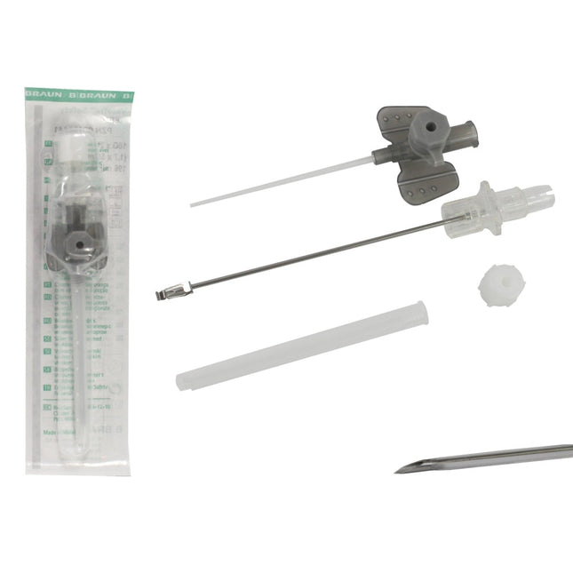IV Catheter Vasofix Safety pur 16G, 1,7 x 50 mm, grey, with Valve