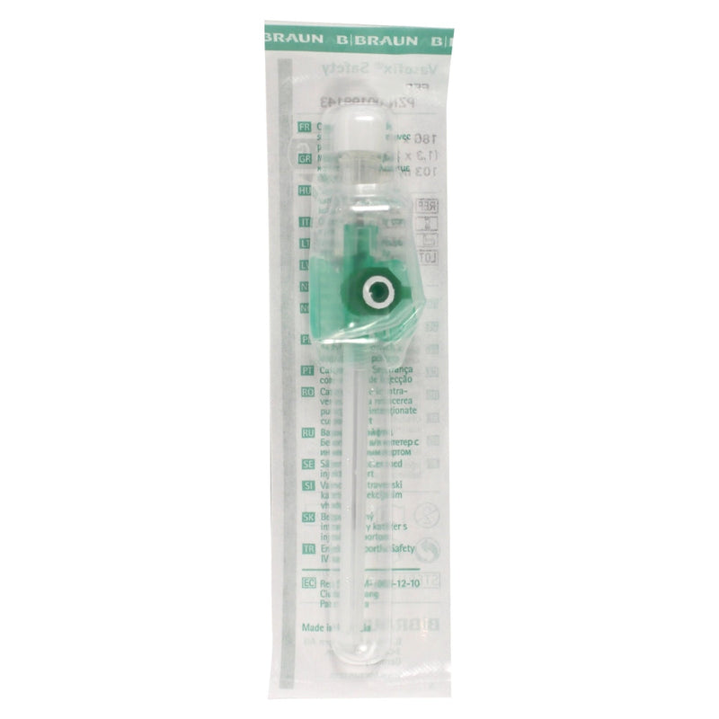 Vasofix Braunüle 1.3mm 18G Green-White IV Catheter