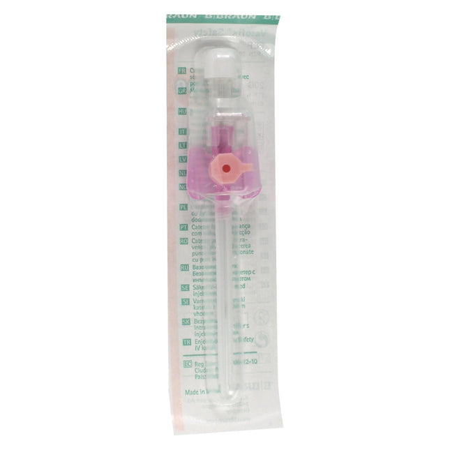 Vasofix Braunüle 1.1mm x 33mm 20G Pink with Valve