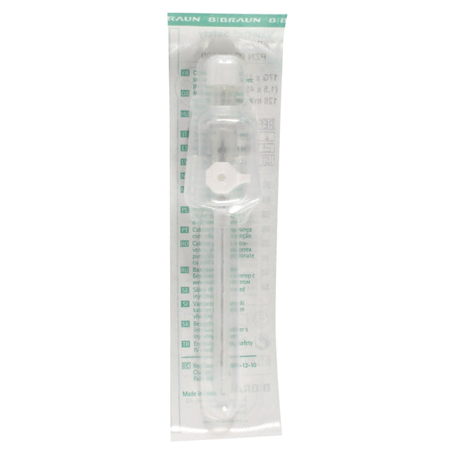 IV Catheter Vasofix Safety pur 17G, 1,5 x 45 mm, white, with Valve