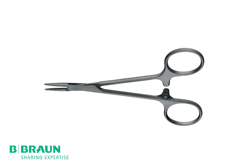 Disposable Mosquito Forceps, according to Halsted, straight, 12.5cm, SUSI