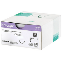 Nahtmaterial Novosyn violett, HR 17, USP 5/0, 1 metric, Fadenlänge 70 cm