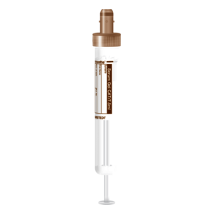S-Monovette 7.5 ml, 92 x 15 mm, Serum-Gel Brown, Standard Pressure, Sterile