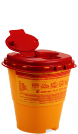Multi-Safe twin plus 2500, Disposal Container, 2,5 Litre