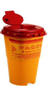 Multi-Safe twin plus 3000, Disposal Container, 3,0 Litre