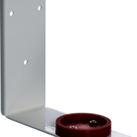 Wall Mount mit montiertem Klebe/Flachadapter für Multi-Safe Disposal Containeren