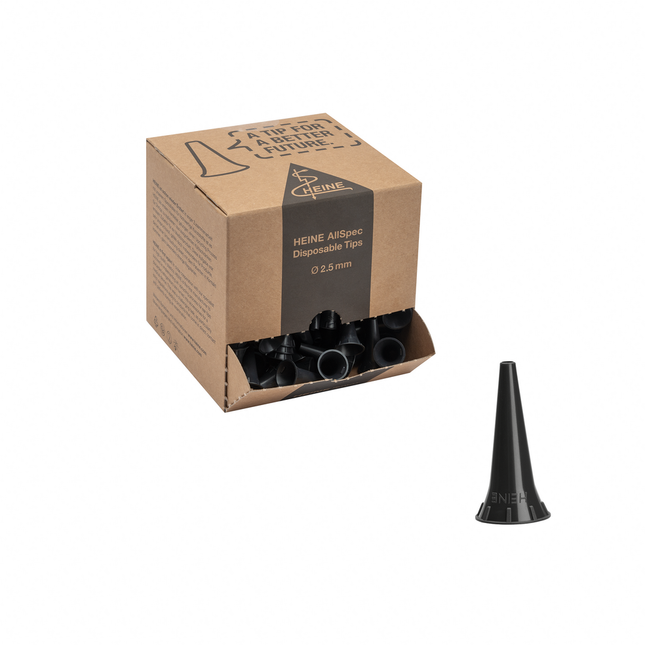 HEINE Einweg-Tips AllSpec 2,5mm grau