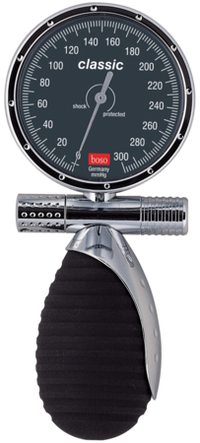 Blood pressure monitor boso-classic Ø60mm, 1-tube, KM