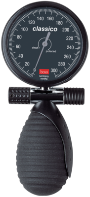 Blutdruckmessgerät boso-classico Ø60mm, 1-Schlauch, m. KM f. starke Arme