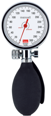 Blutdruckmessgerät boso-manuell Ø60mm, Doppelschlauch, KM
